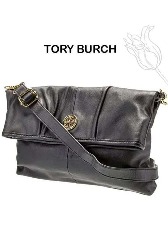 Tory Burch Handbags - Tory Burch Dena Fold Over Crossbody